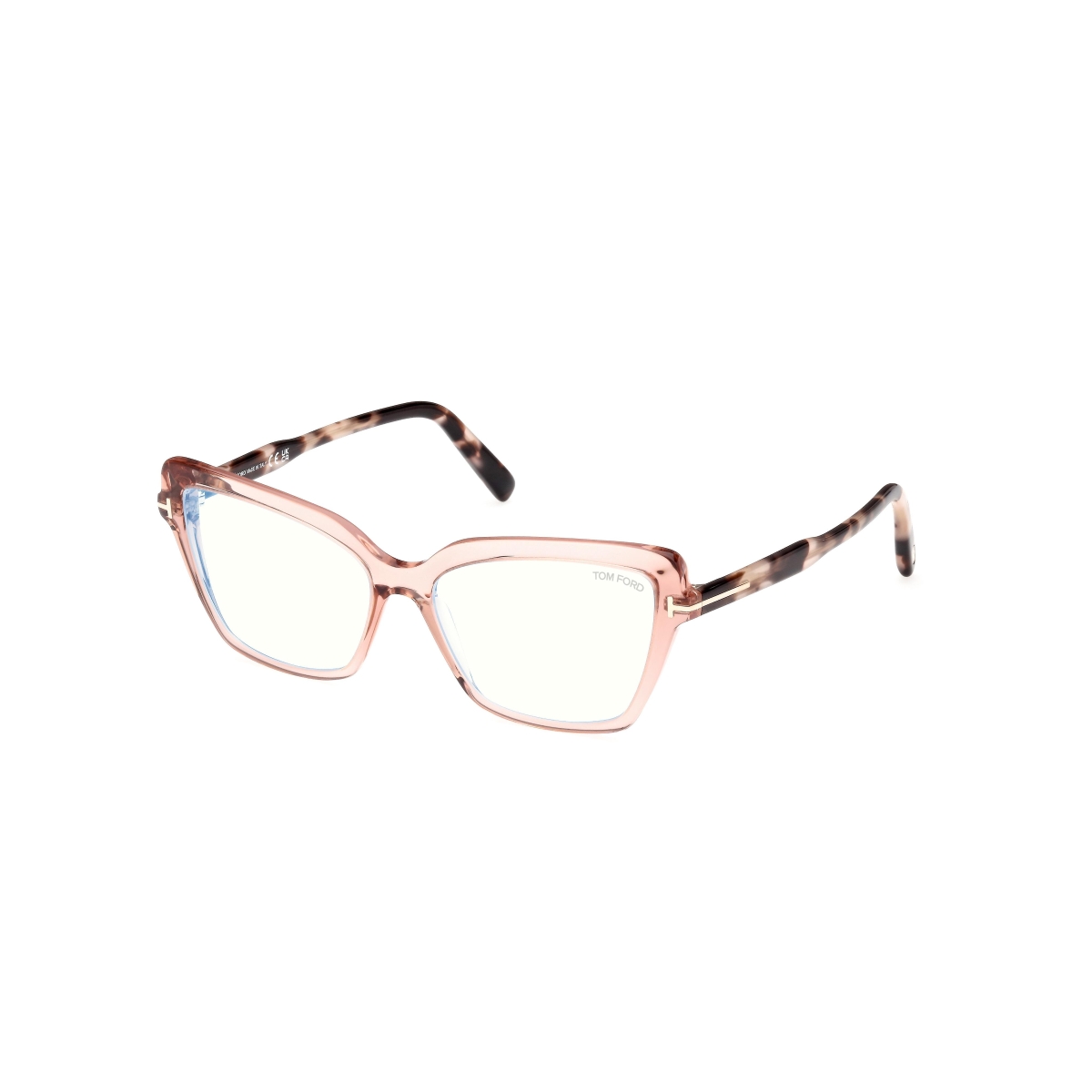 Tom Ford - TF5948-B 072 Transparent Pink Tort