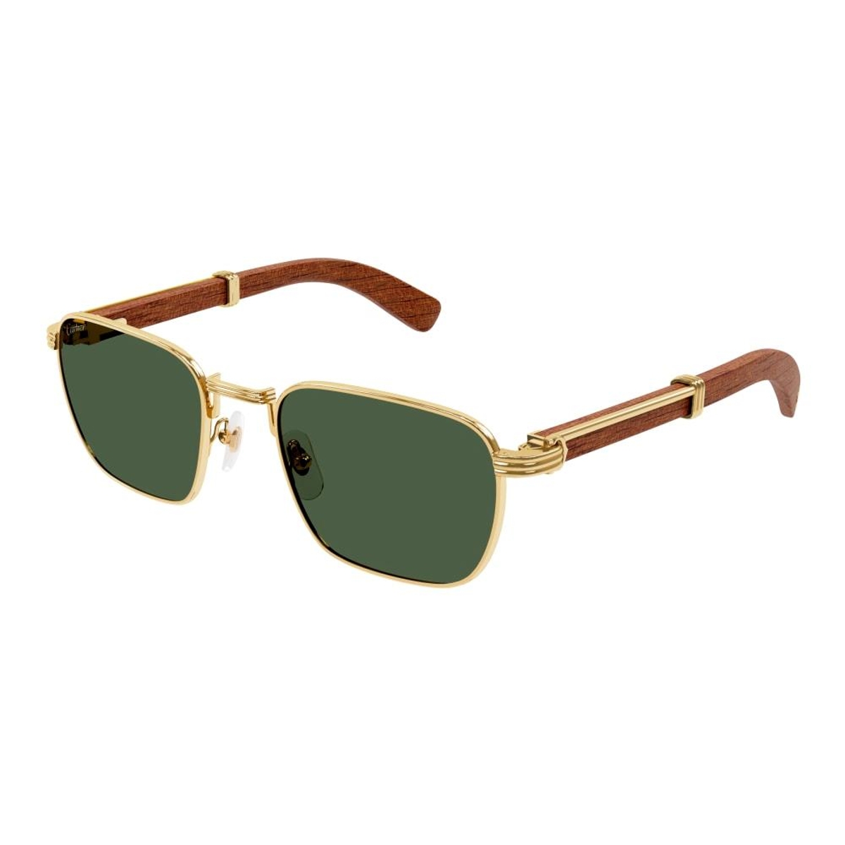 Cartier - CT0363S 002 Gold-Brown-Green