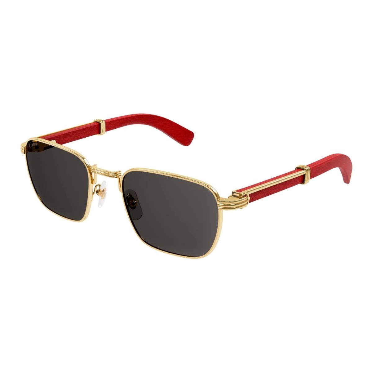 Cartier - CT0363S 004 Gold-Red-Grey