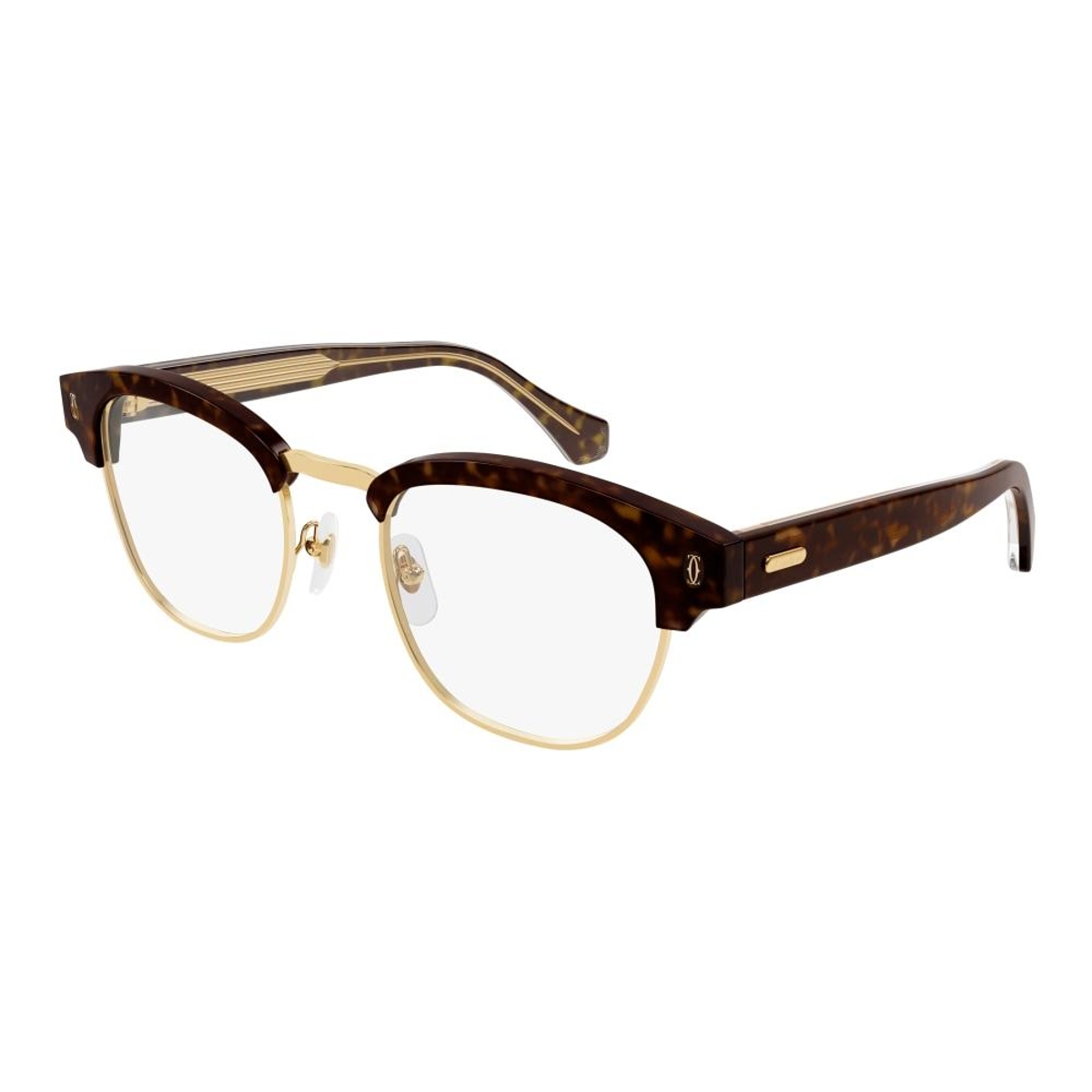 Cartier - CT0378O 002 Havana-Havana-Transparent