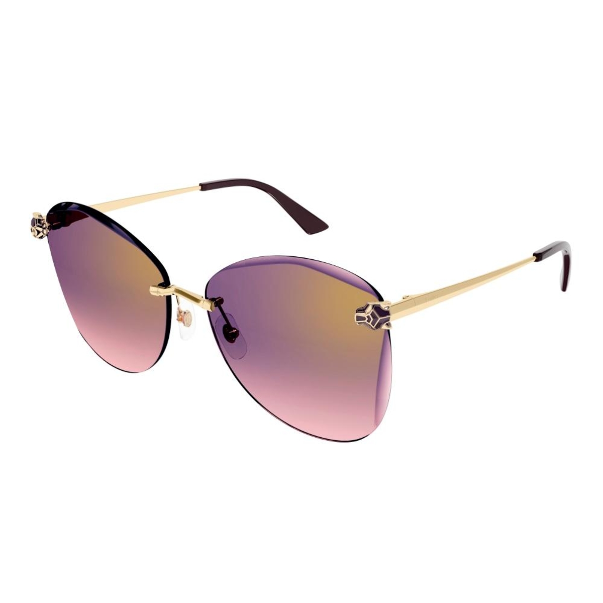 Cartier - CT0398S 003 Gold-Gold-Violet