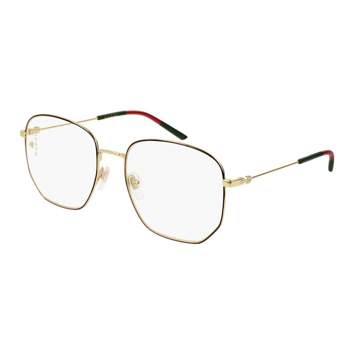 Gucci - GG0396O 001 Gold-Gold-Transparent