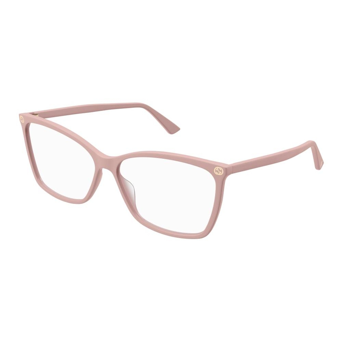 Gucci - GG0025O 011 Pink-Pink-Transparent