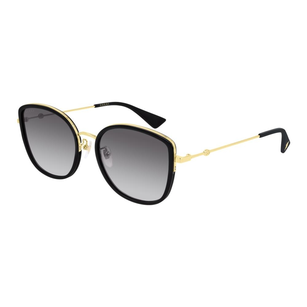 Gucci - GG0606SK 001 Black-Gold-Grey