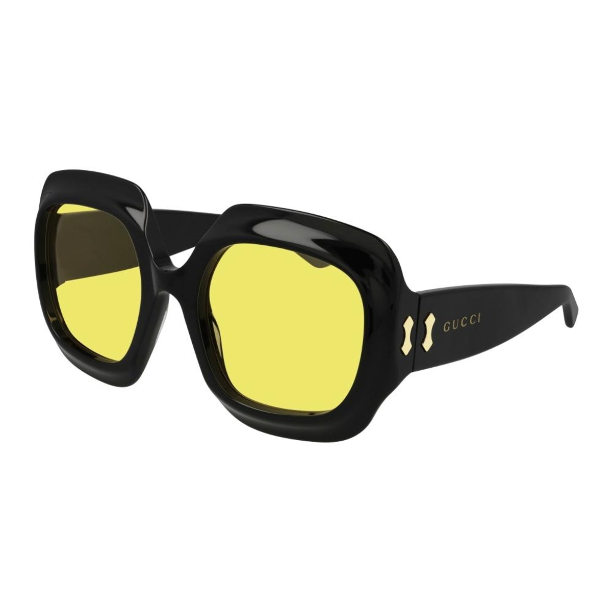 Gucci - GG0988S 003 Black-Black-Yellow