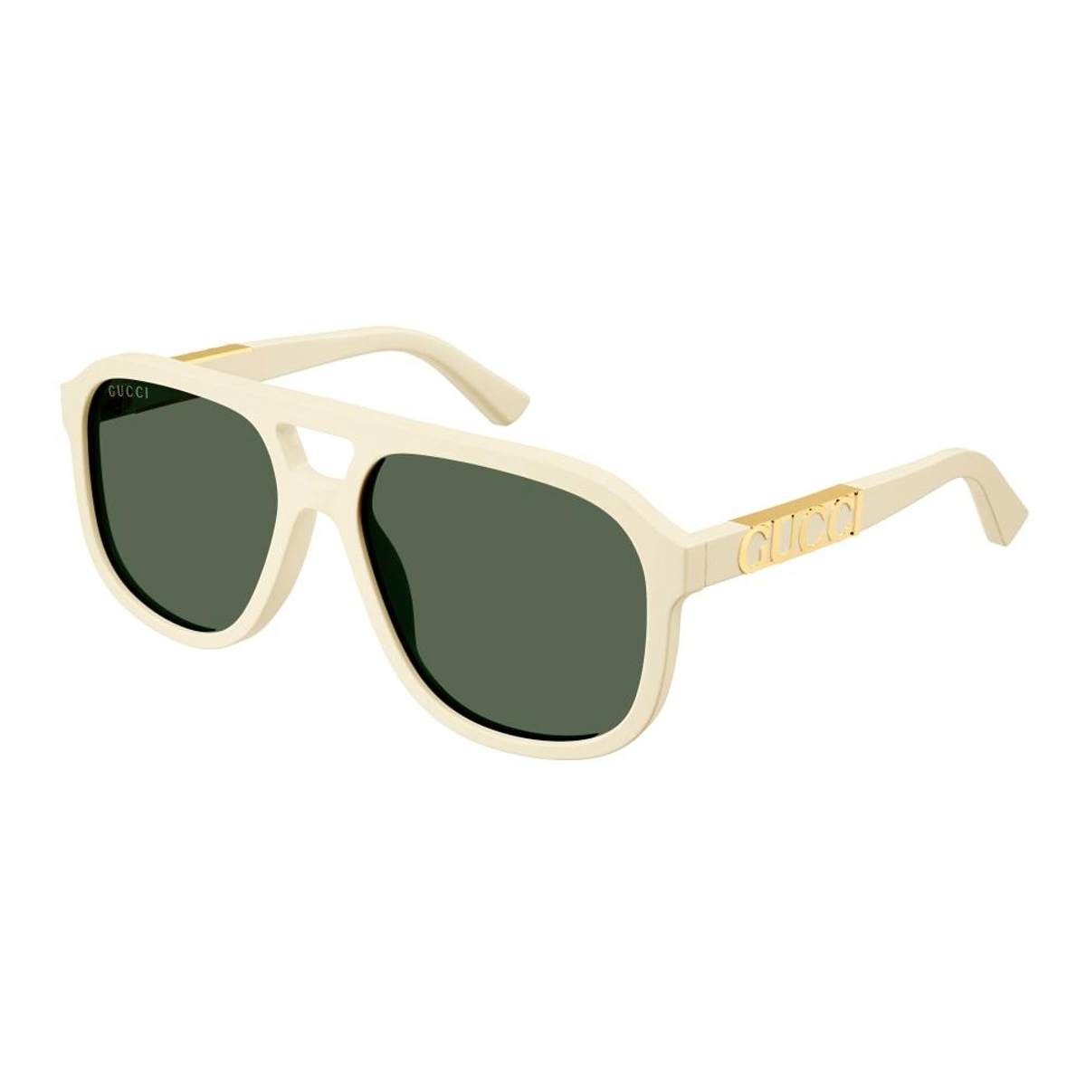 Gucci - GG1188S 005 Ivory-Ivory-Green