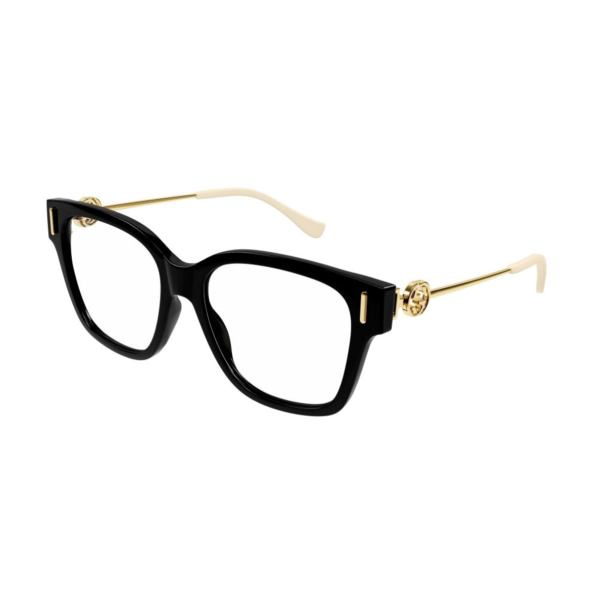 Gucci - GG1204O 001 Black-Gold-Transparent