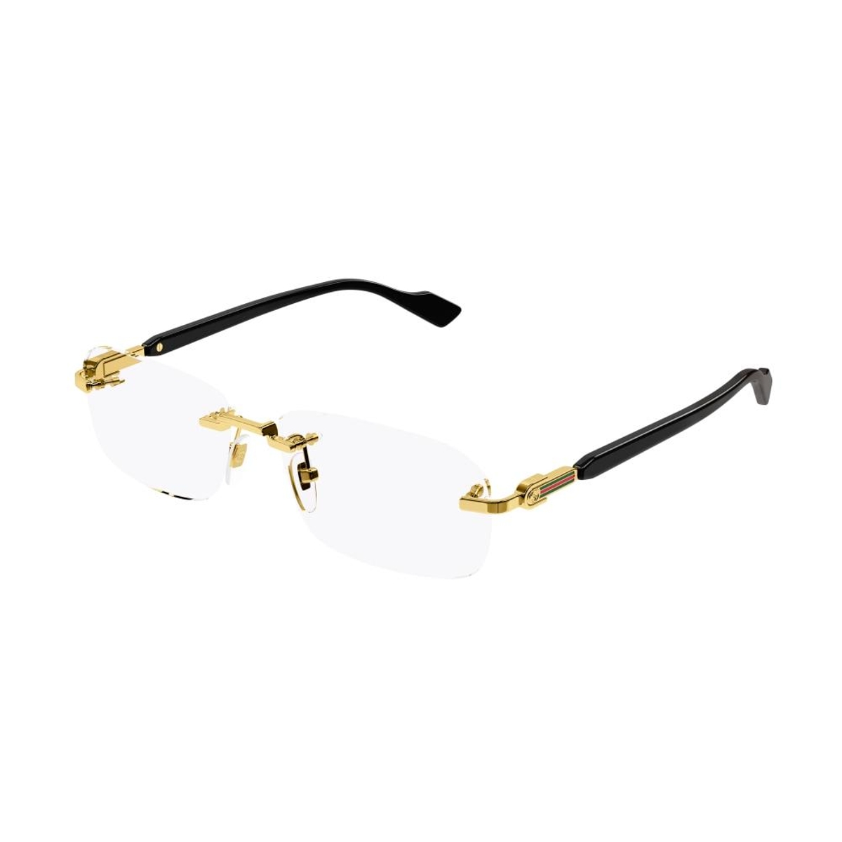 Gucci - GG1221O 001 Gold-Black-Transparent