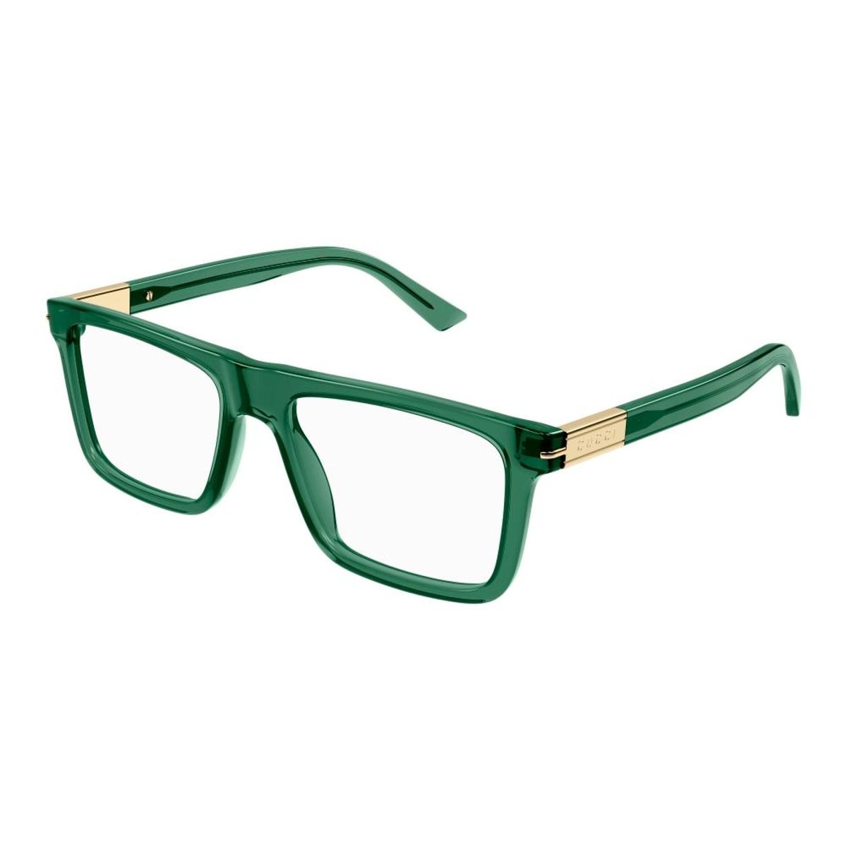 Gucci - GG1504O 007 Green-Green-Transparent