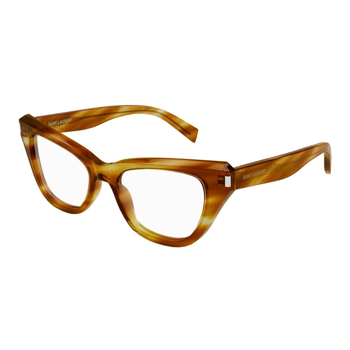 Saint Laurent - SL 472 003 Havana-Havana-Transparent