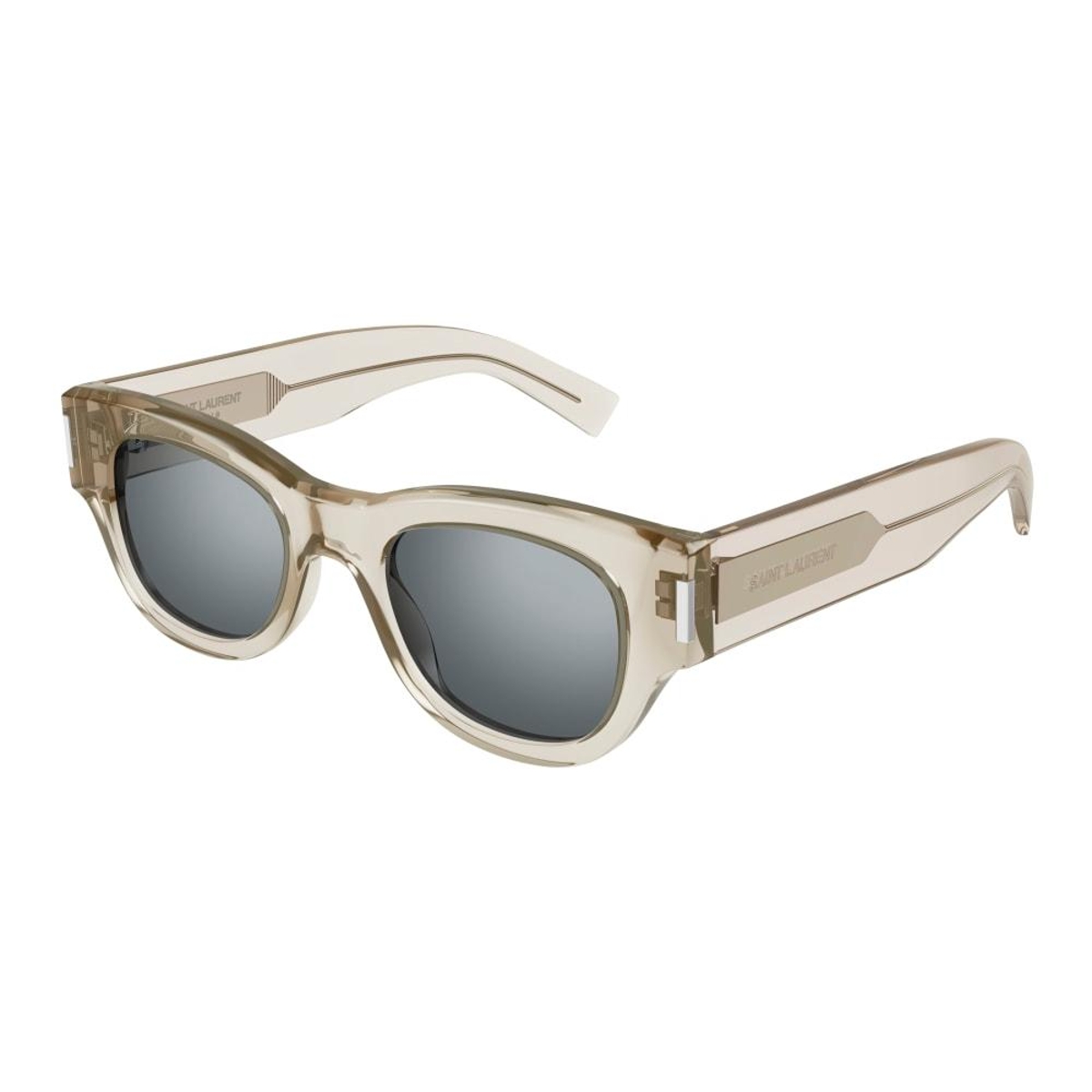 Saint Laurent - SL 573 003 Beige-Beige-Silver