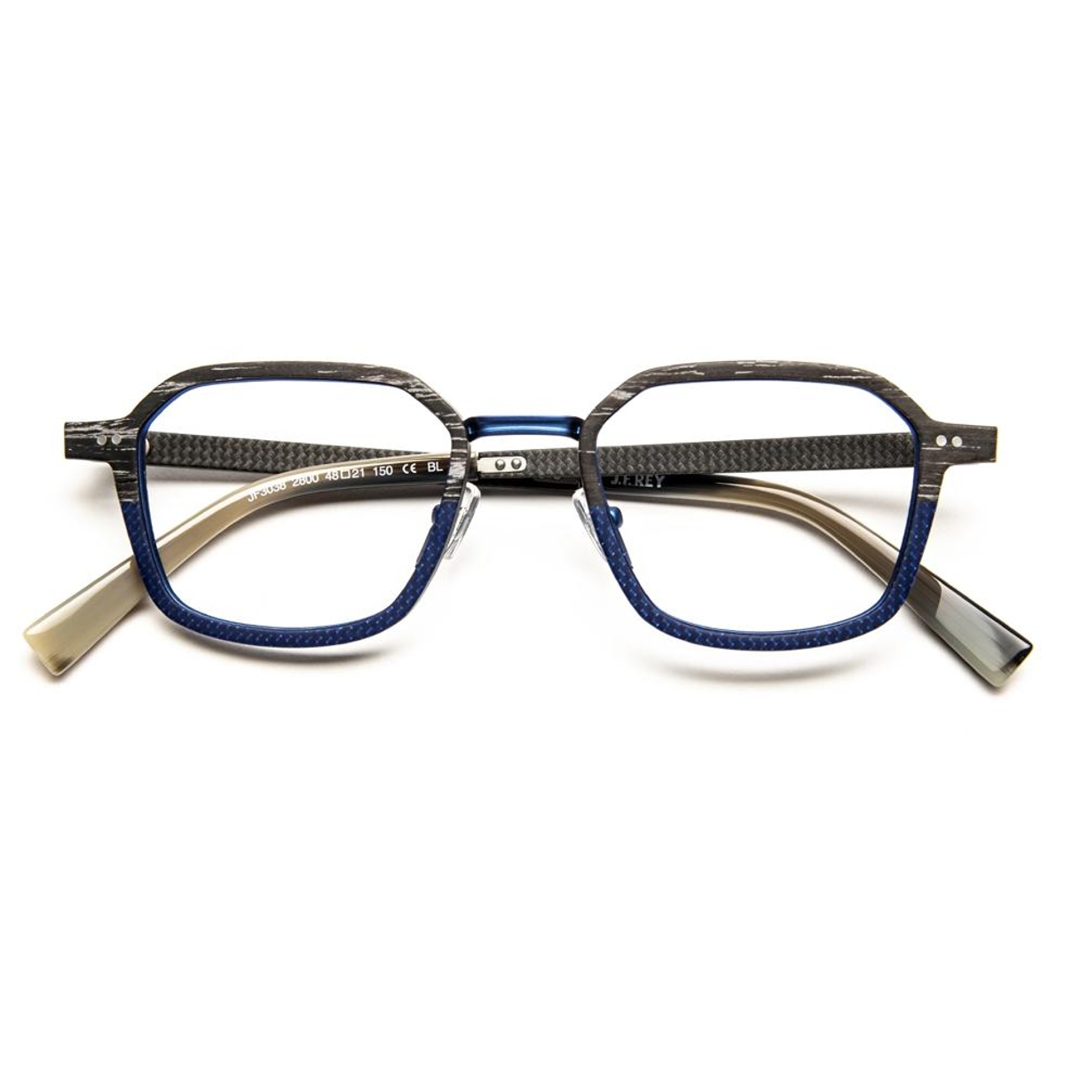 J. F. Rey - JF3038 2800 Black Wood/Fiber Glass Blue/Navy