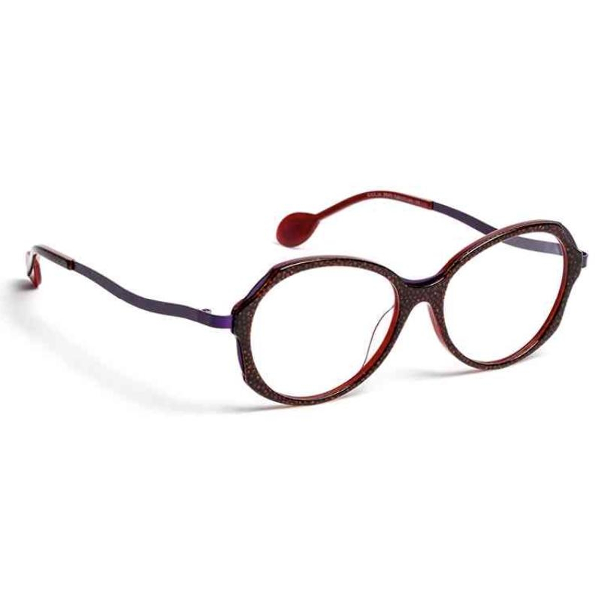 J. F. Rey - Giulia 3070 Red Galuchat/Purple